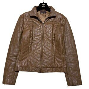 Loewe Brown Leather Jacket